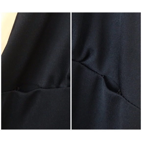 Vintage Fur Trim Shawl Cape Cloak & Dress size 10 - Picture 7 of 10